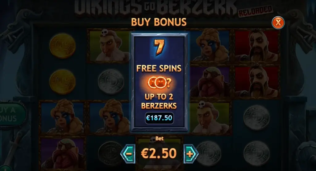 Detaljerad vinsttabell för Vikings Go Berzerk slot som visar alla symbolvärden och vinstkombinationer